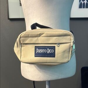 Puerto Rico Canvas Waist Bag / Fanny Pack